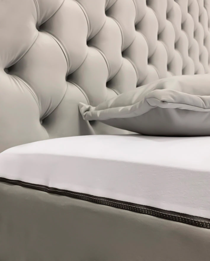 AYA of Sweden ZipTop Jersey lakan Off-white