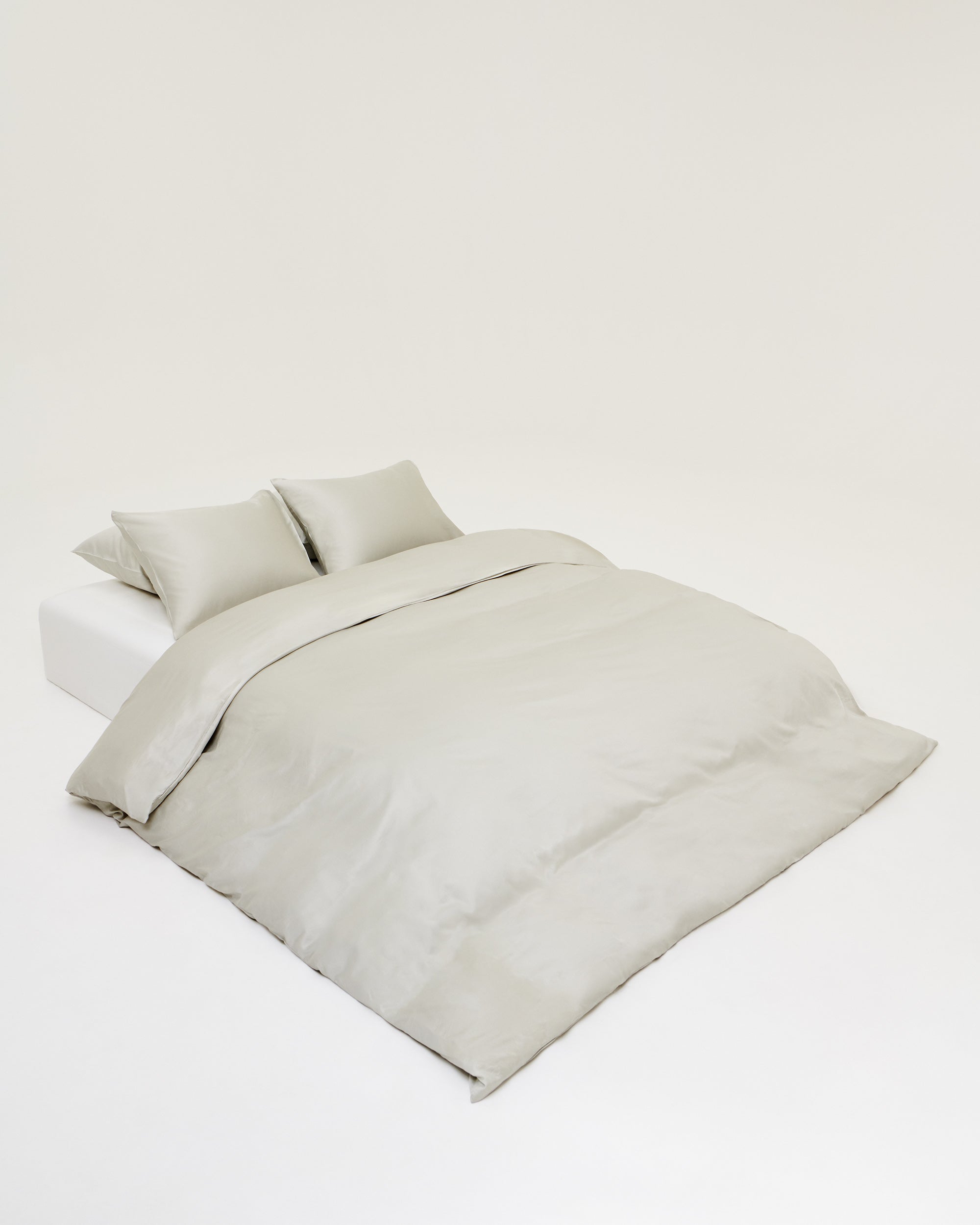 Påslakanset Blank Greige