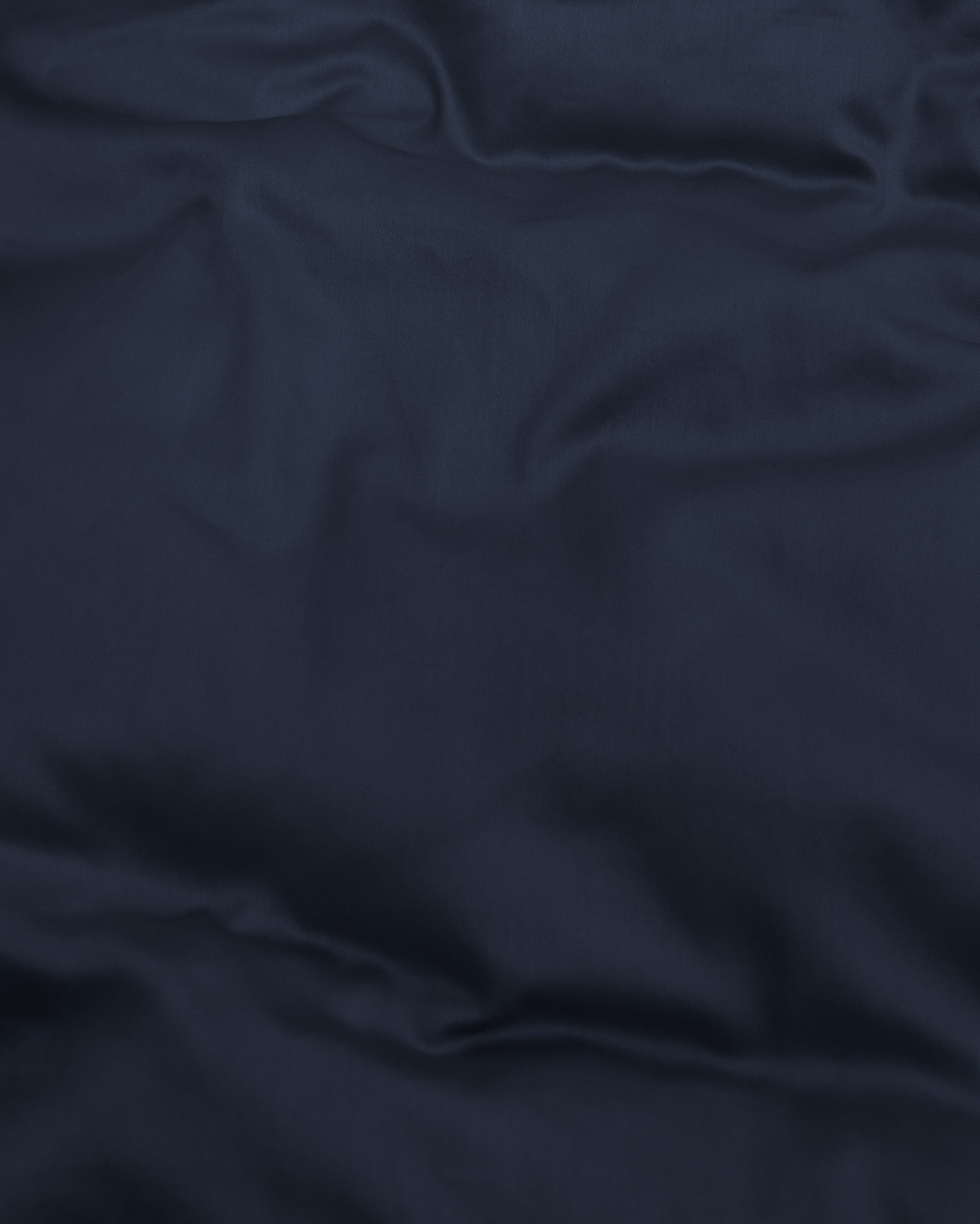 Påslakanset Blank Navyblå