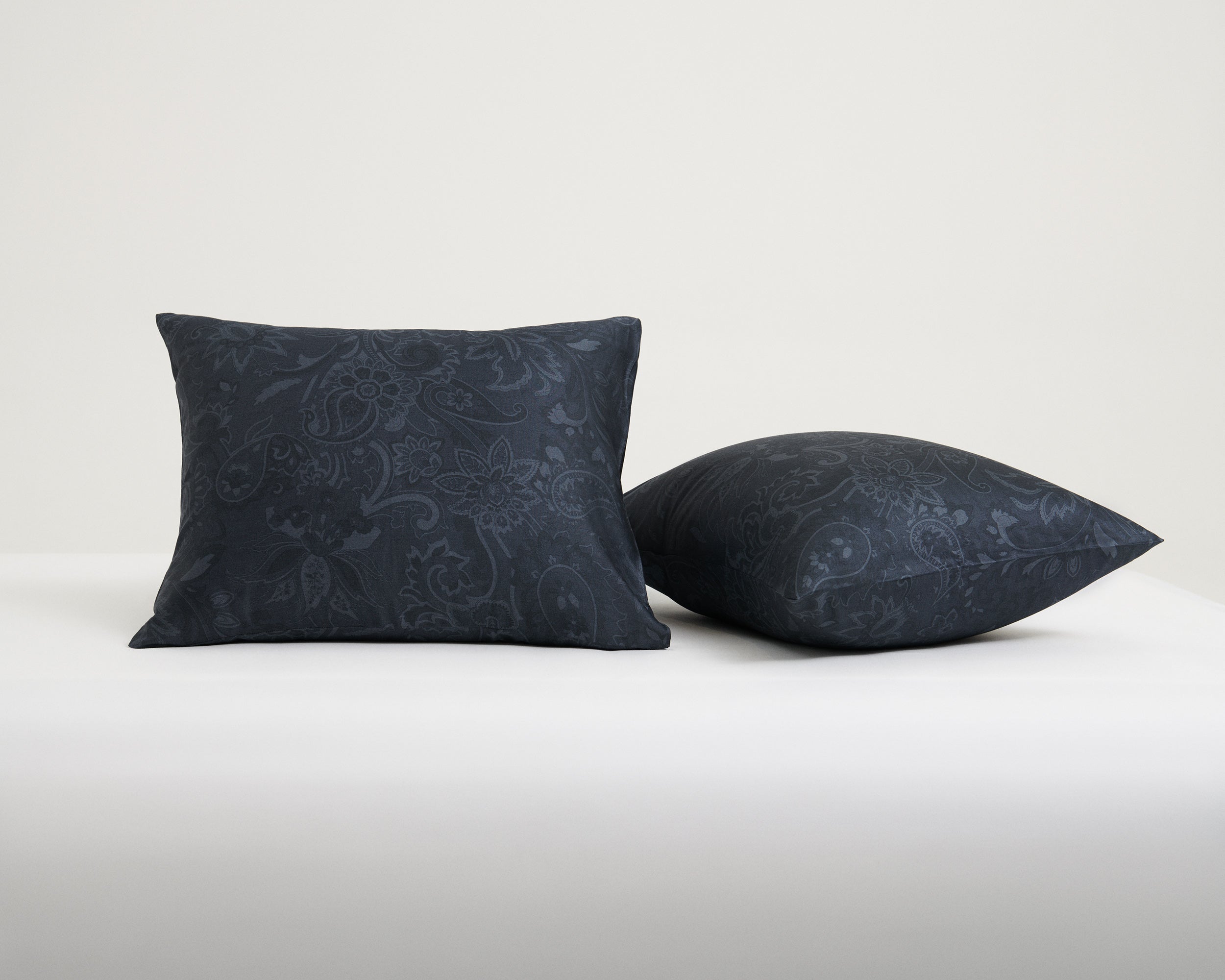 Örngott Paisley Navyblå