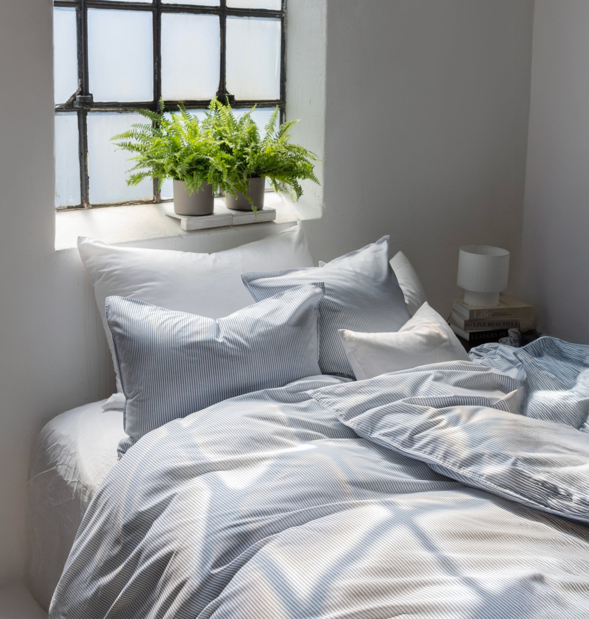 Påslakanset Cille Blå