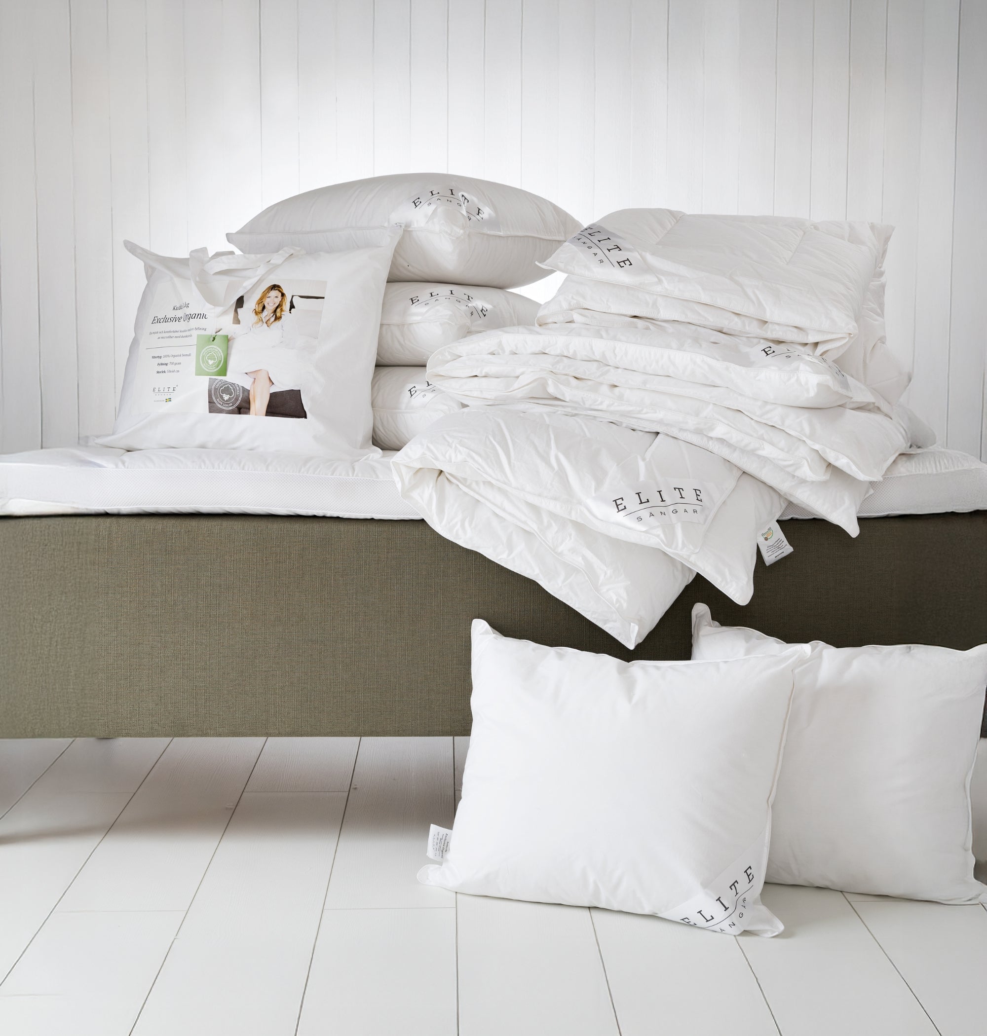 Exclusive Organic Dubbeltäcke