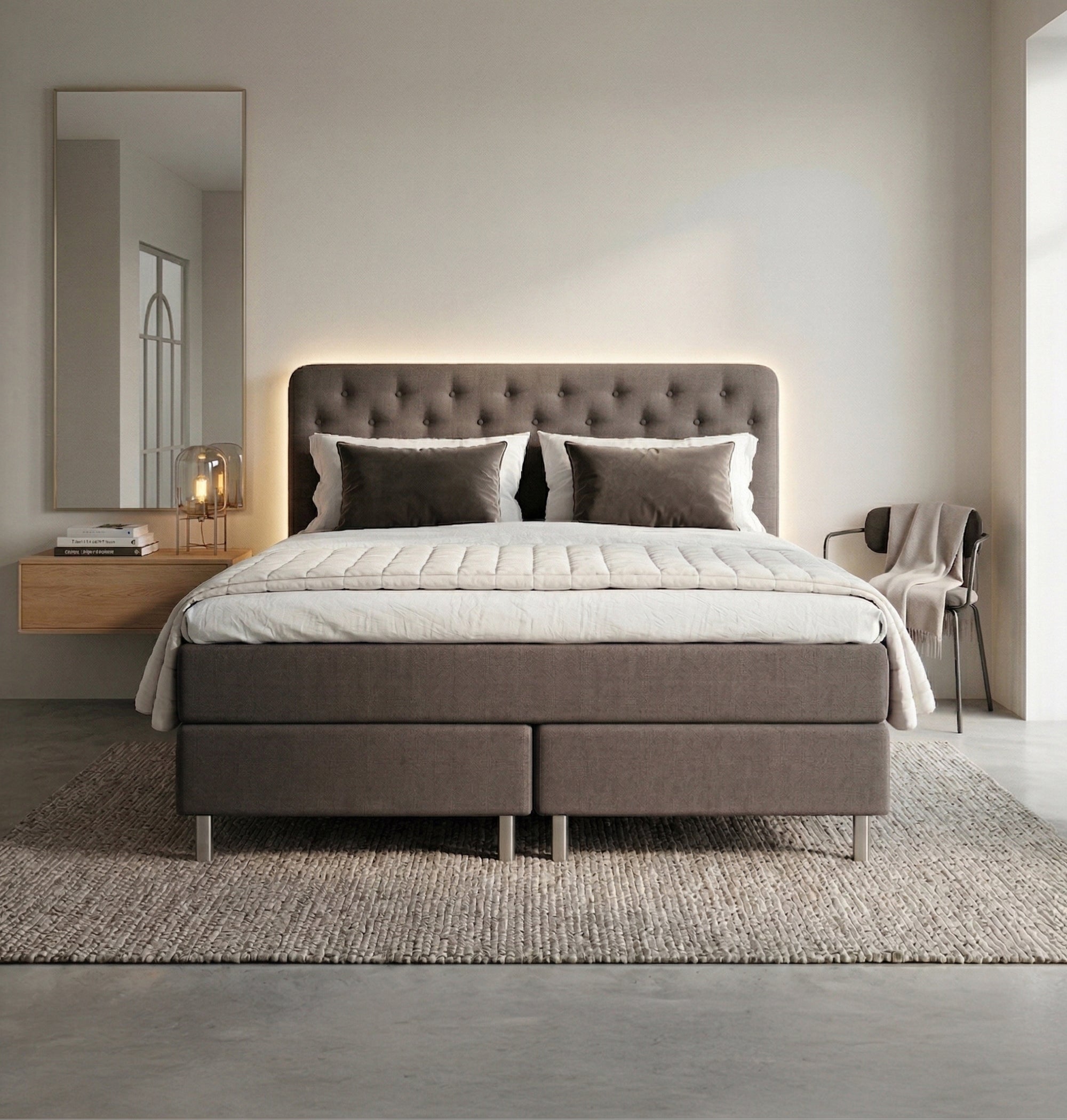 Huvudgavel Strand Knapp