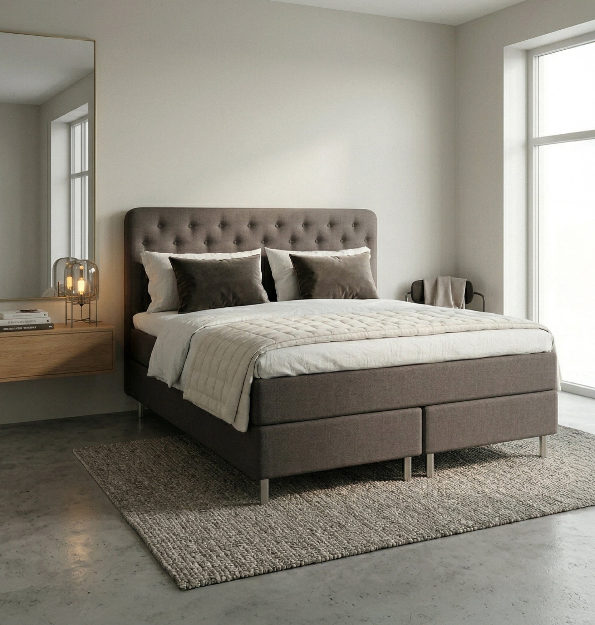 Huvudgavel Strand Knapp