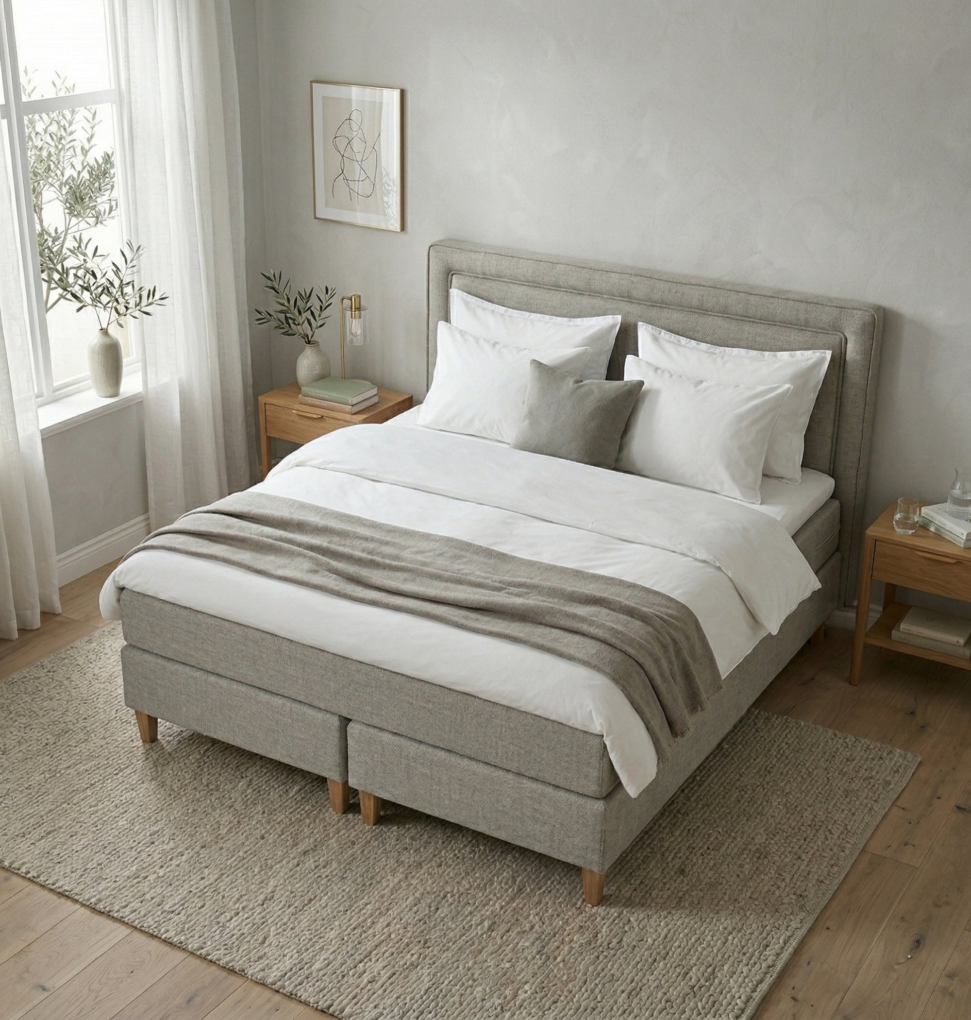 Huvudgavel Strand Ram Slät