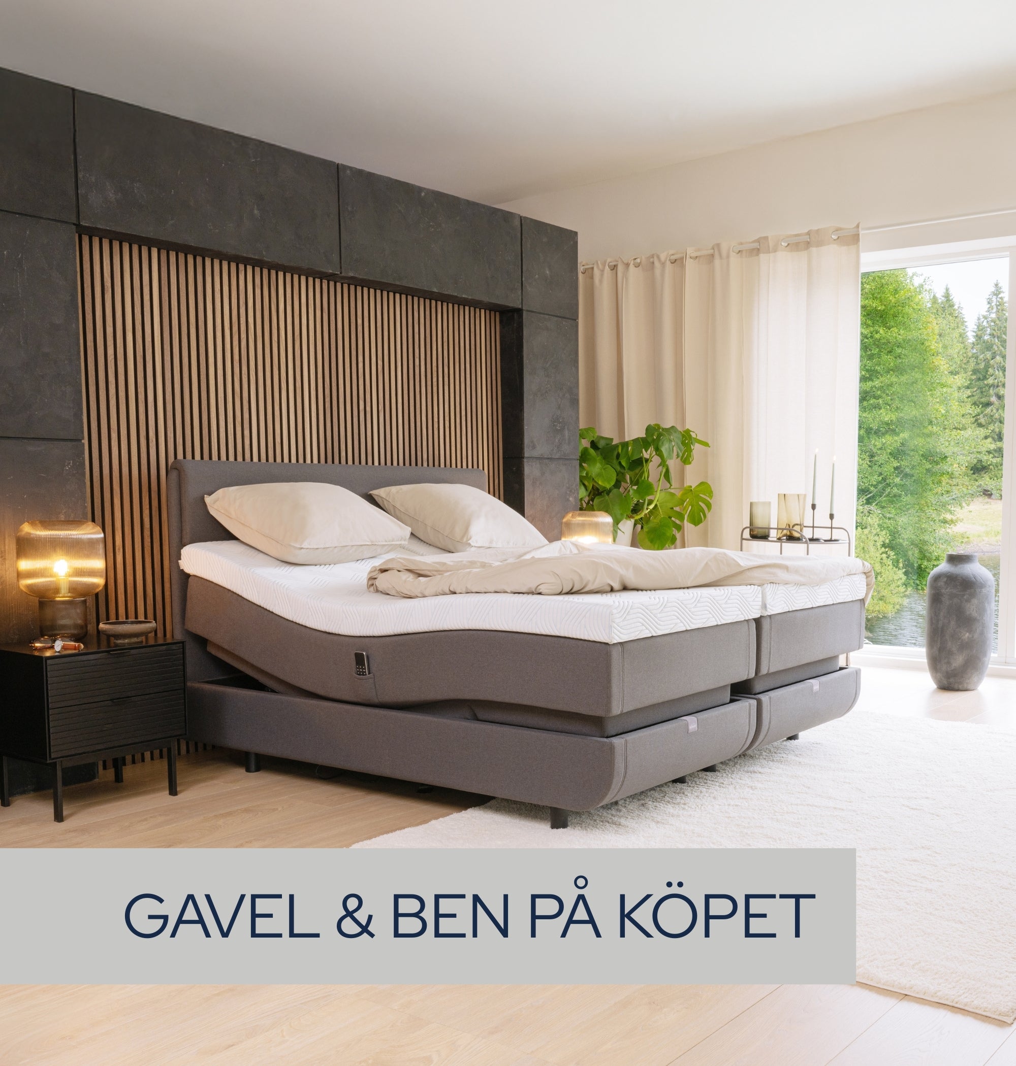 Ställbar säng North