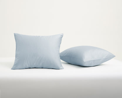 Örngott Blank Ljusblå