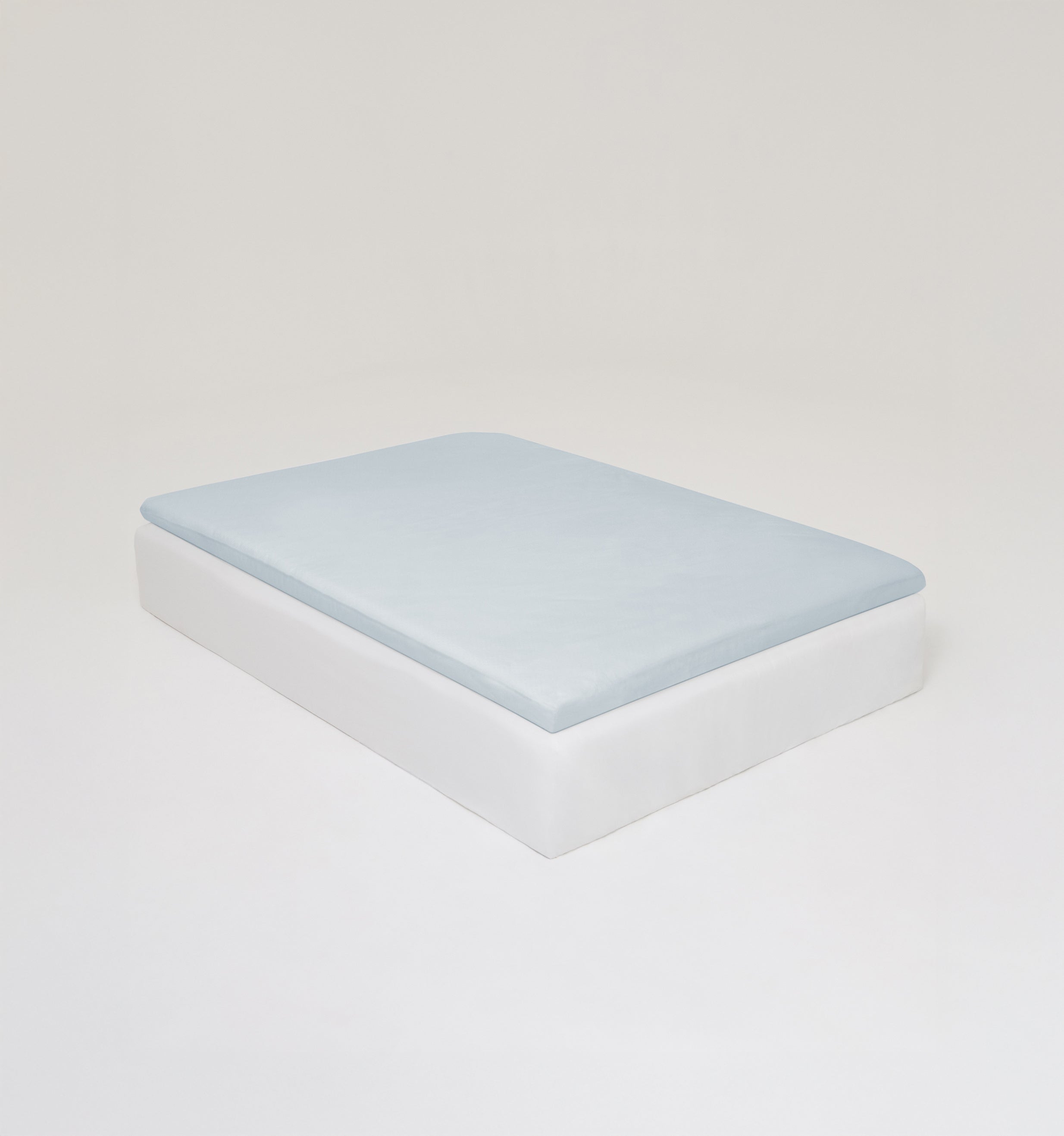 Kuvertlakan Blank Ljusblå