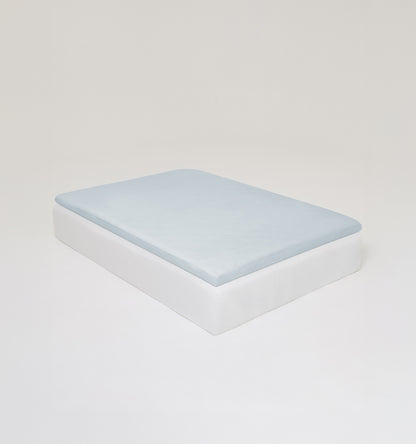 Kuvertlakan Blank Ljusblå