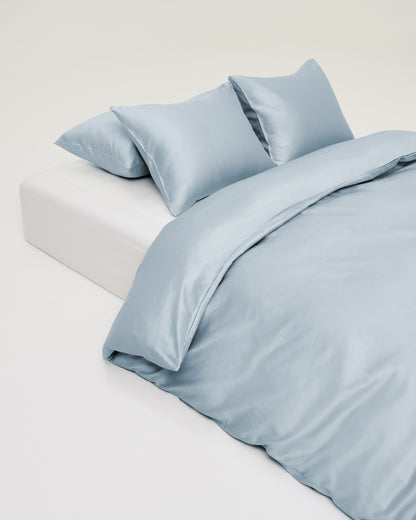 Örngott Blank Ljusblå