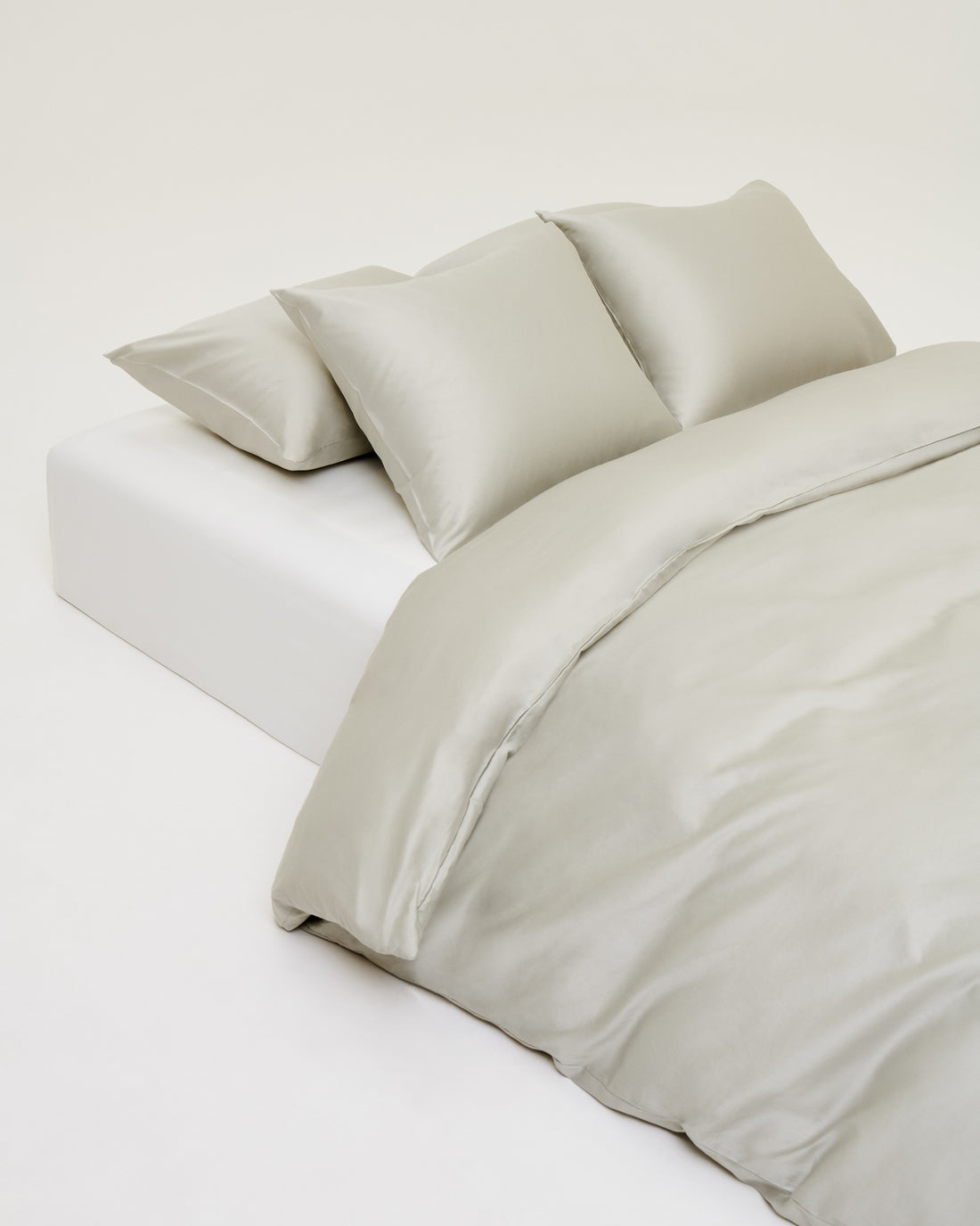 Påslakanset Blank Greige