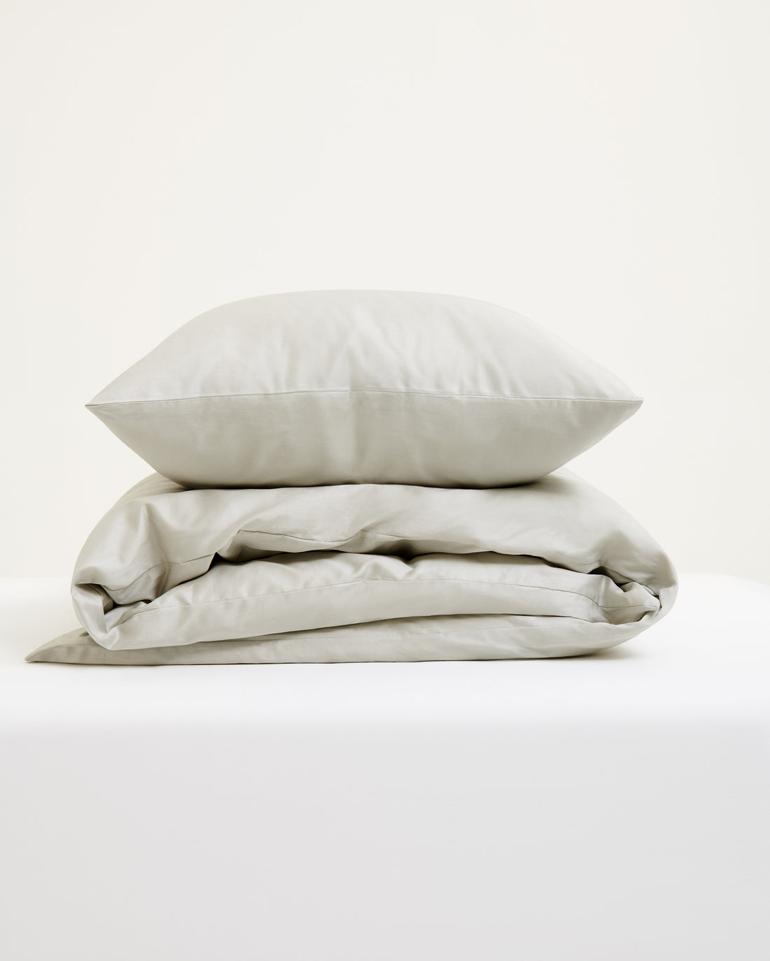 Påslakanset Blank Greige