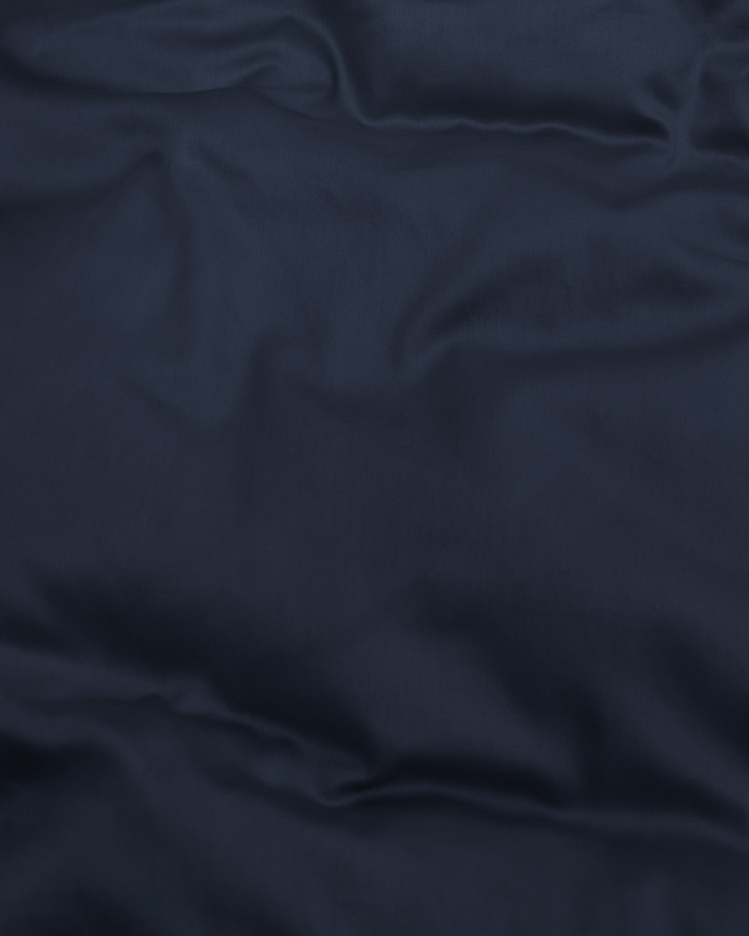 Påslakanset Blank Navyblå