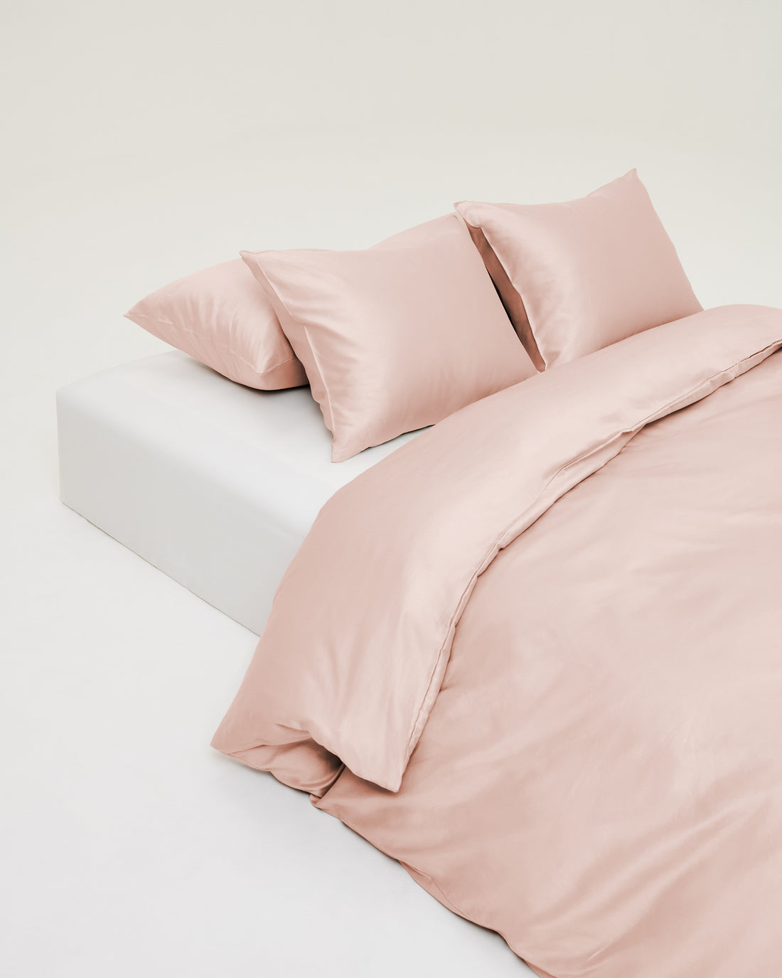 Påslakanset Blank Rosa