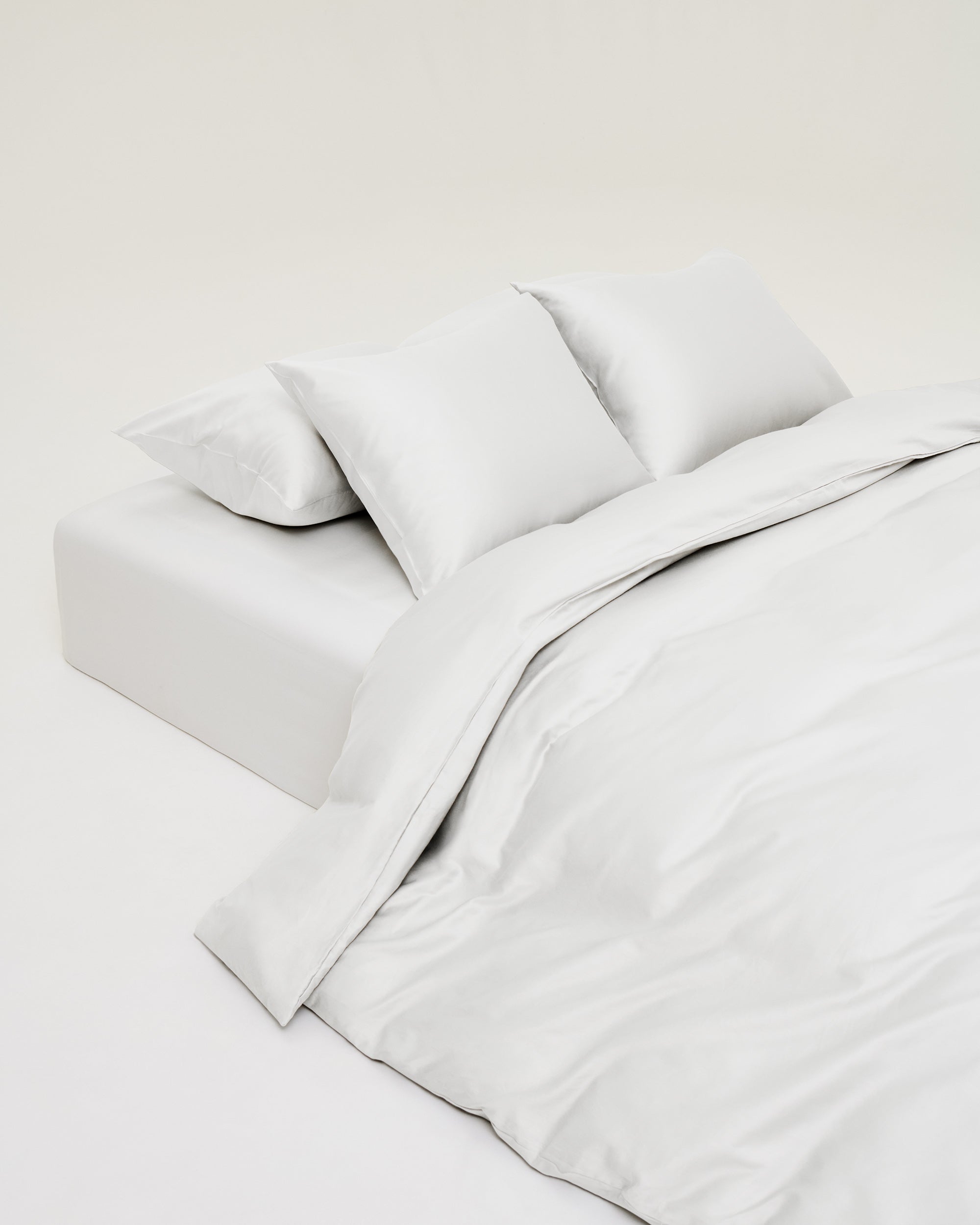 Påslakanset Blank Vit