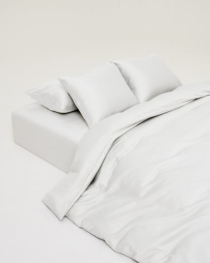 Påslakanset Blank Vit