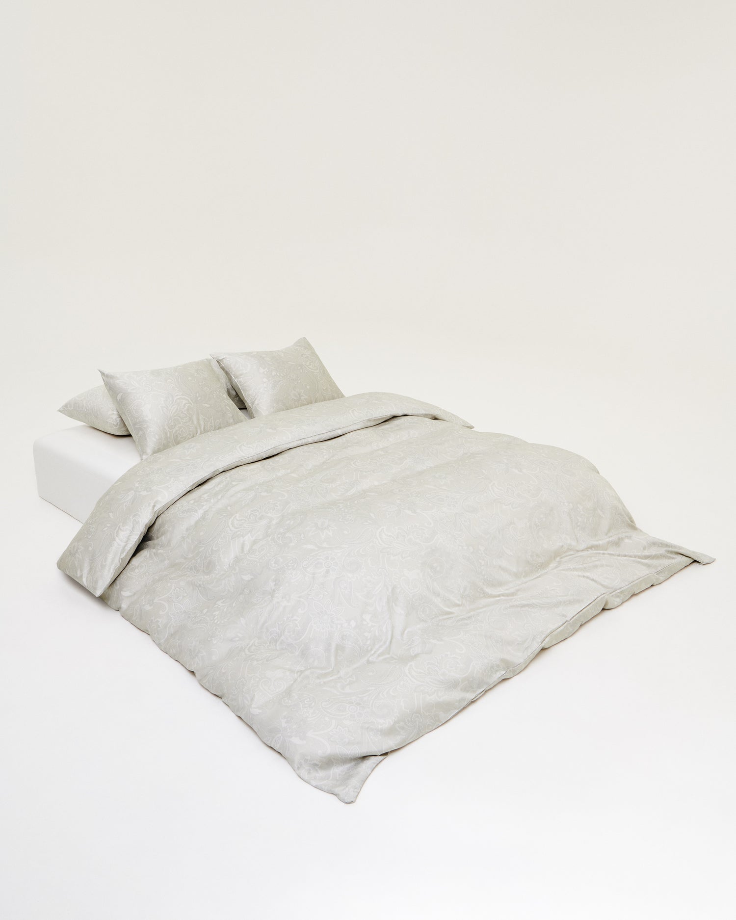 Påslakanset Paisley Greige
