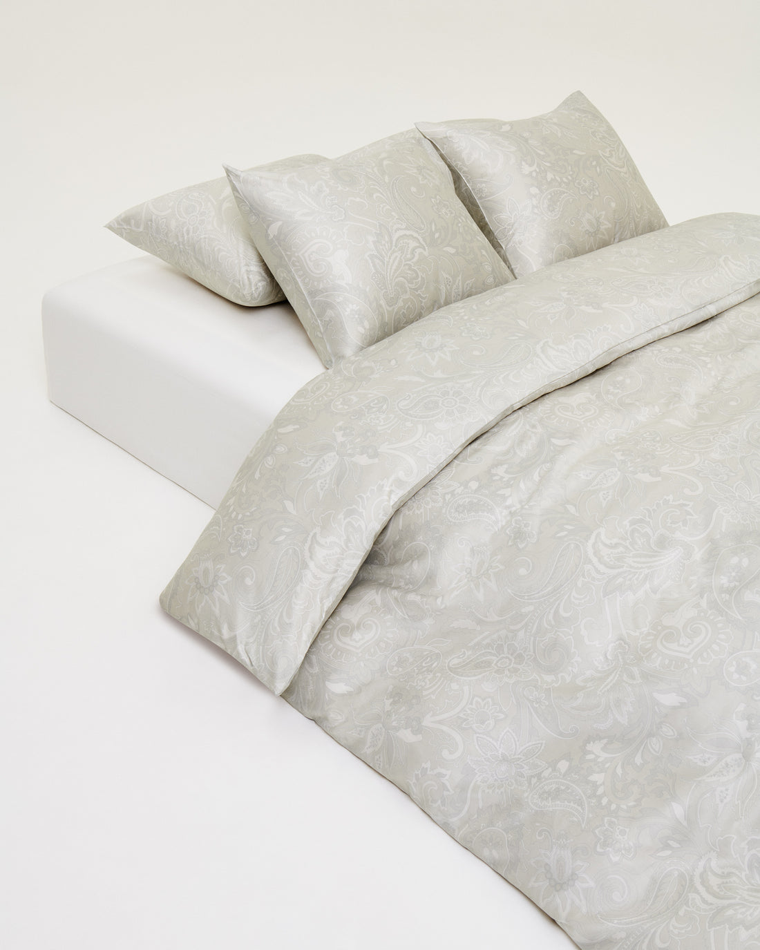 Påslakanset Paisley Greige