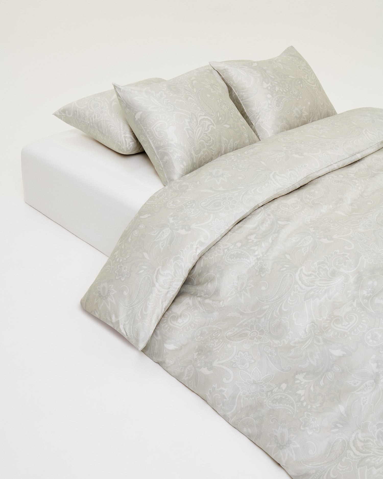 Påslakanset Paisley Greige