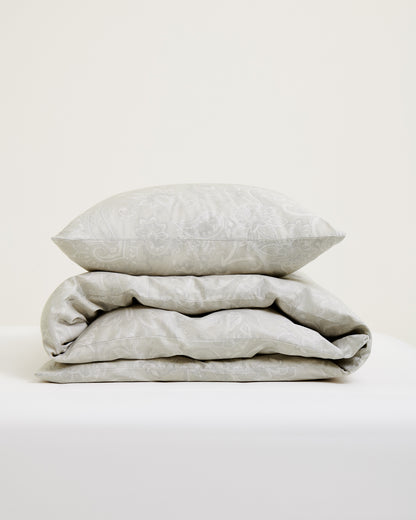 Påslakanset Paisley Greige