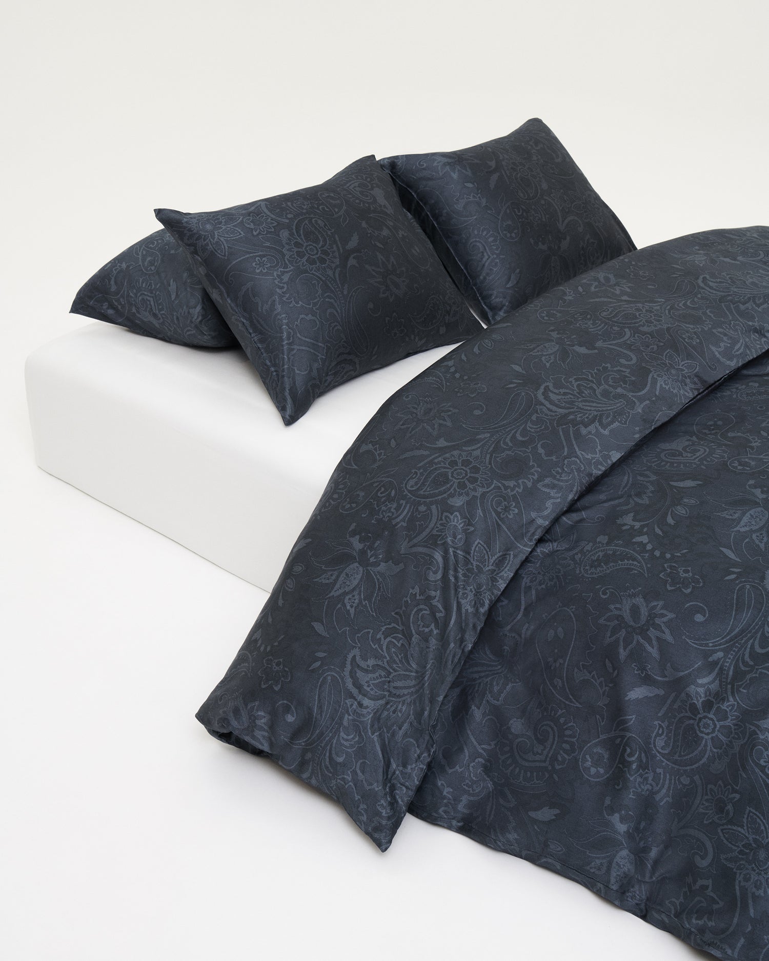 Påslakanset Paisley Navyblå