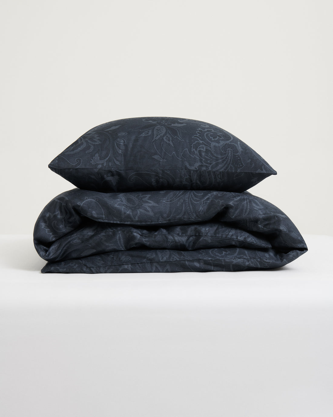 Påslakanset Paisley Navyblå