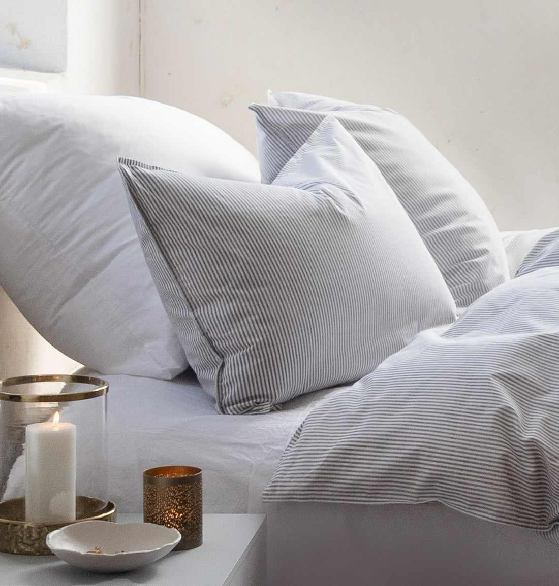 Örngott Cille Antracit