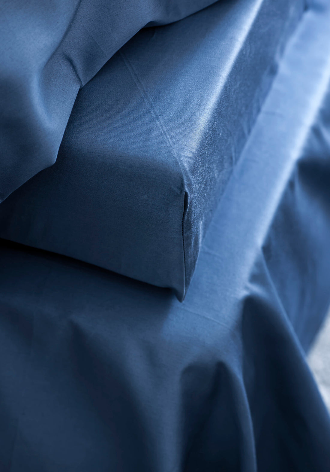 Kuvertlakan Cloud Mörkblå