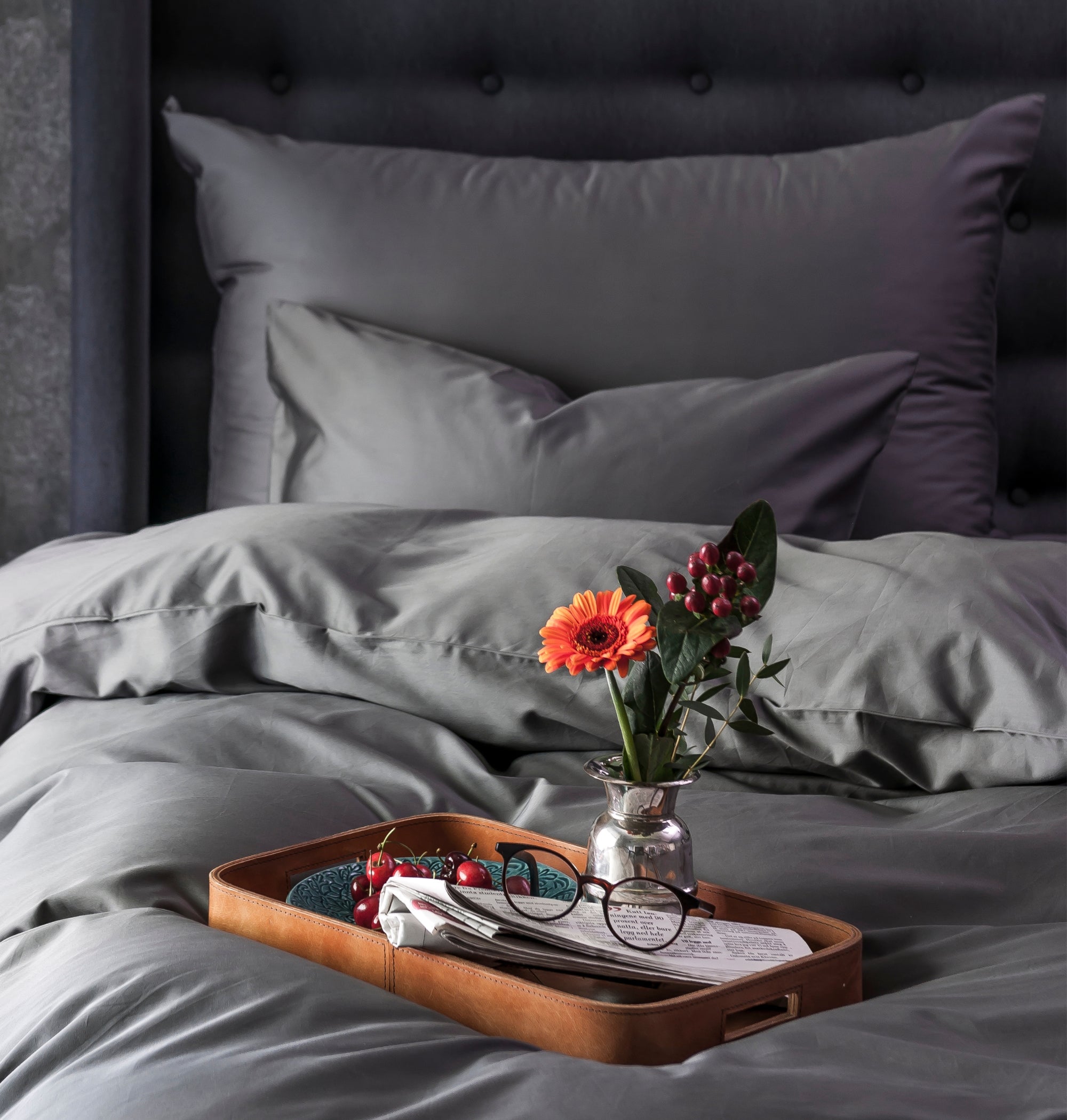 Örngott Cloud Antracit