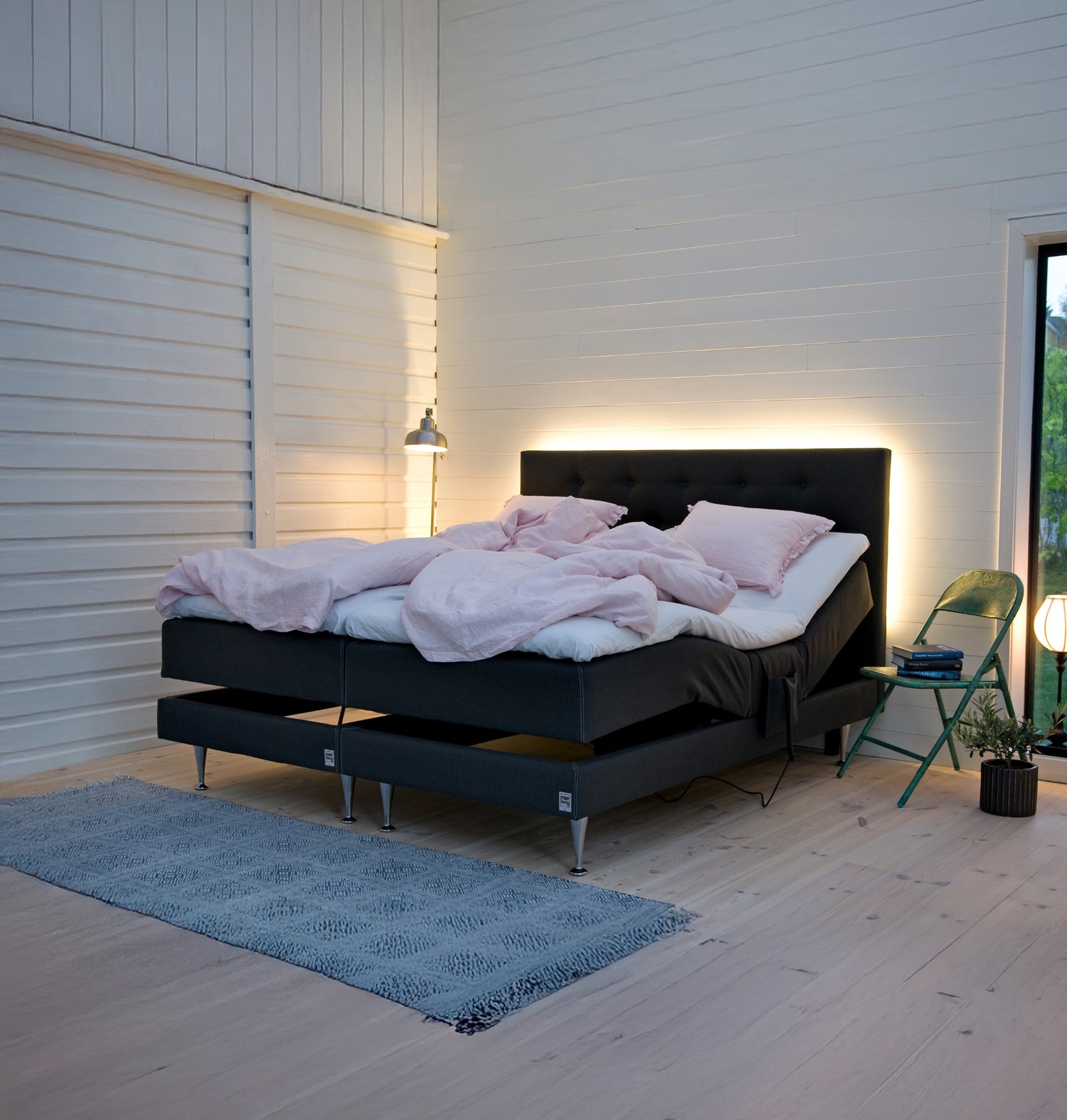 Ställbar säng Skanör Lyx