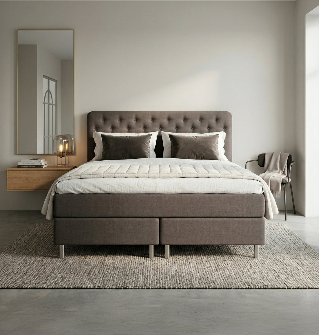 Huvudgavel Strand Knapp