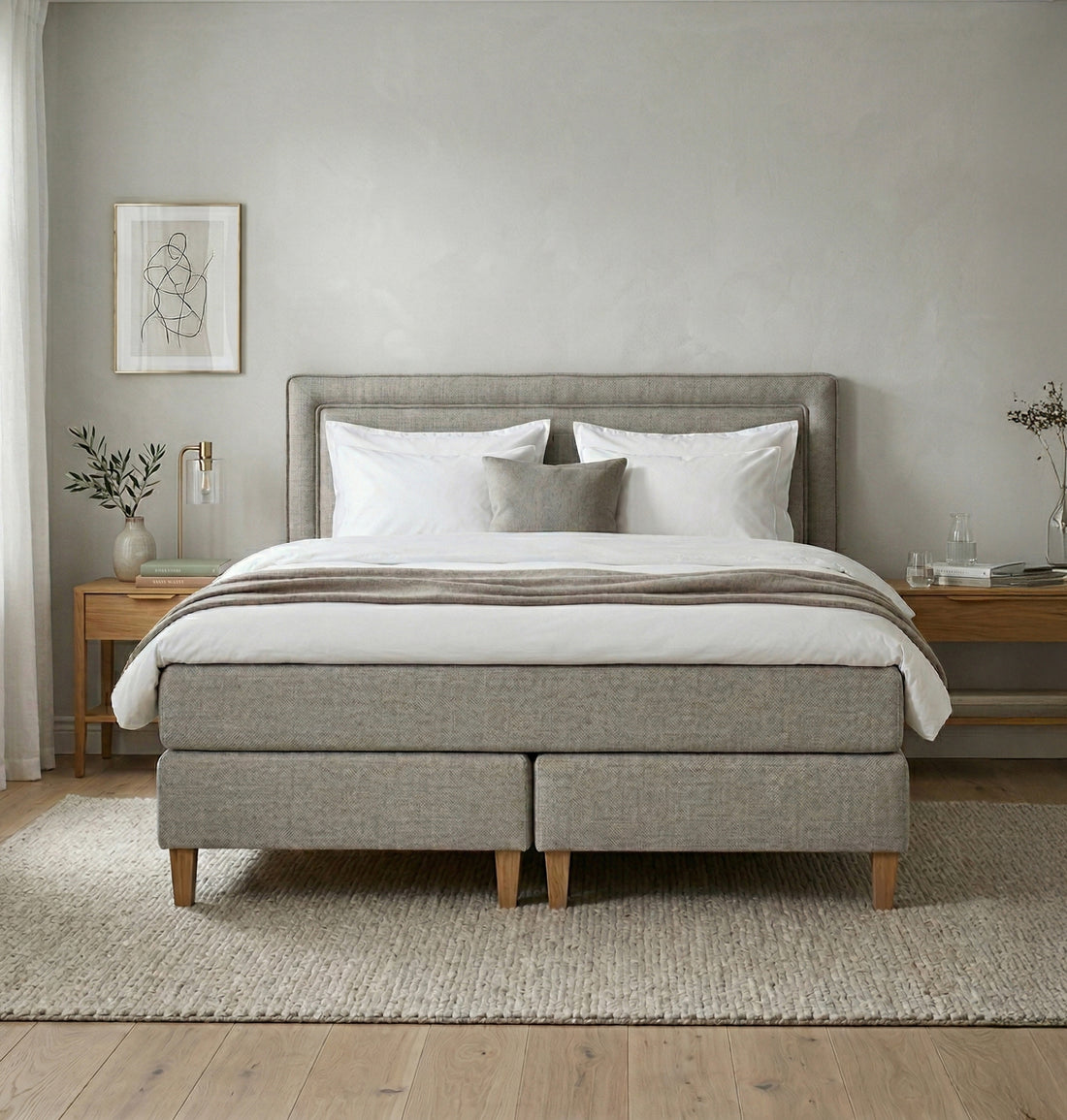 Huvudgavel Strand Ram Slät