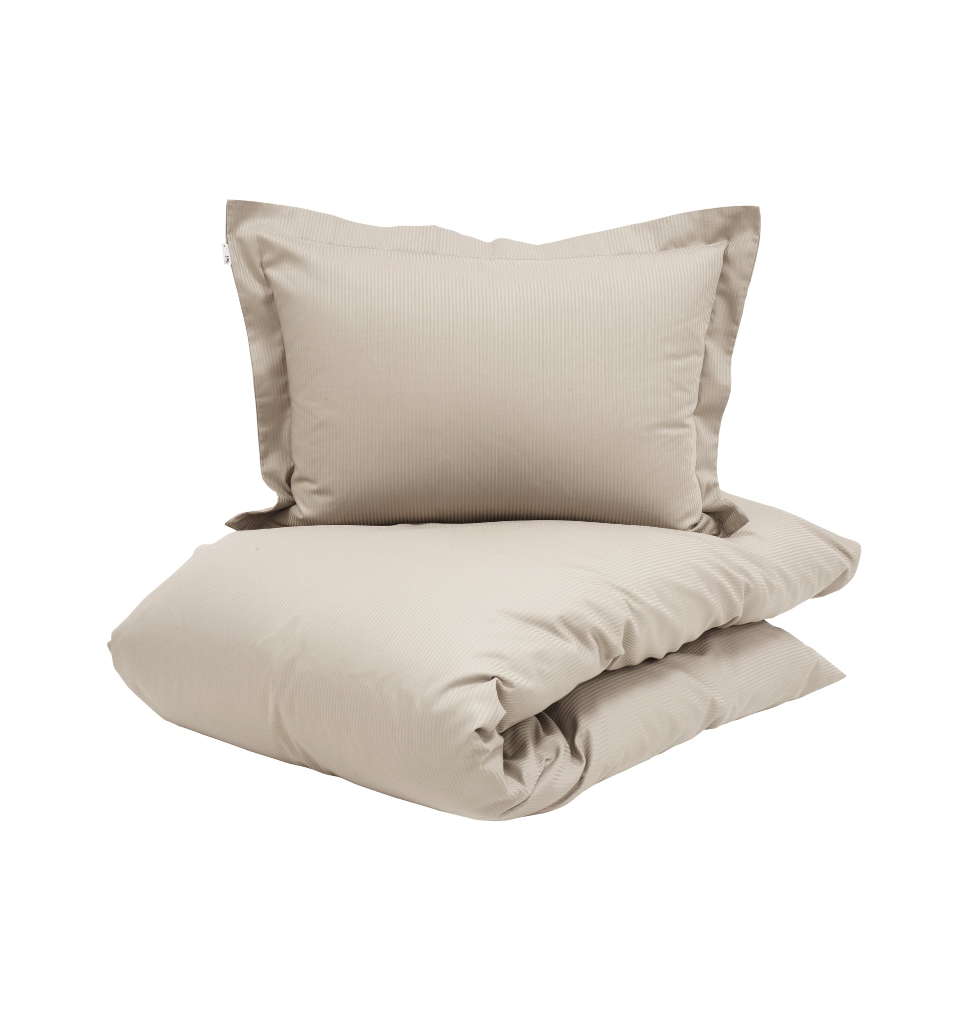 Påslakanset Turistripa Beige