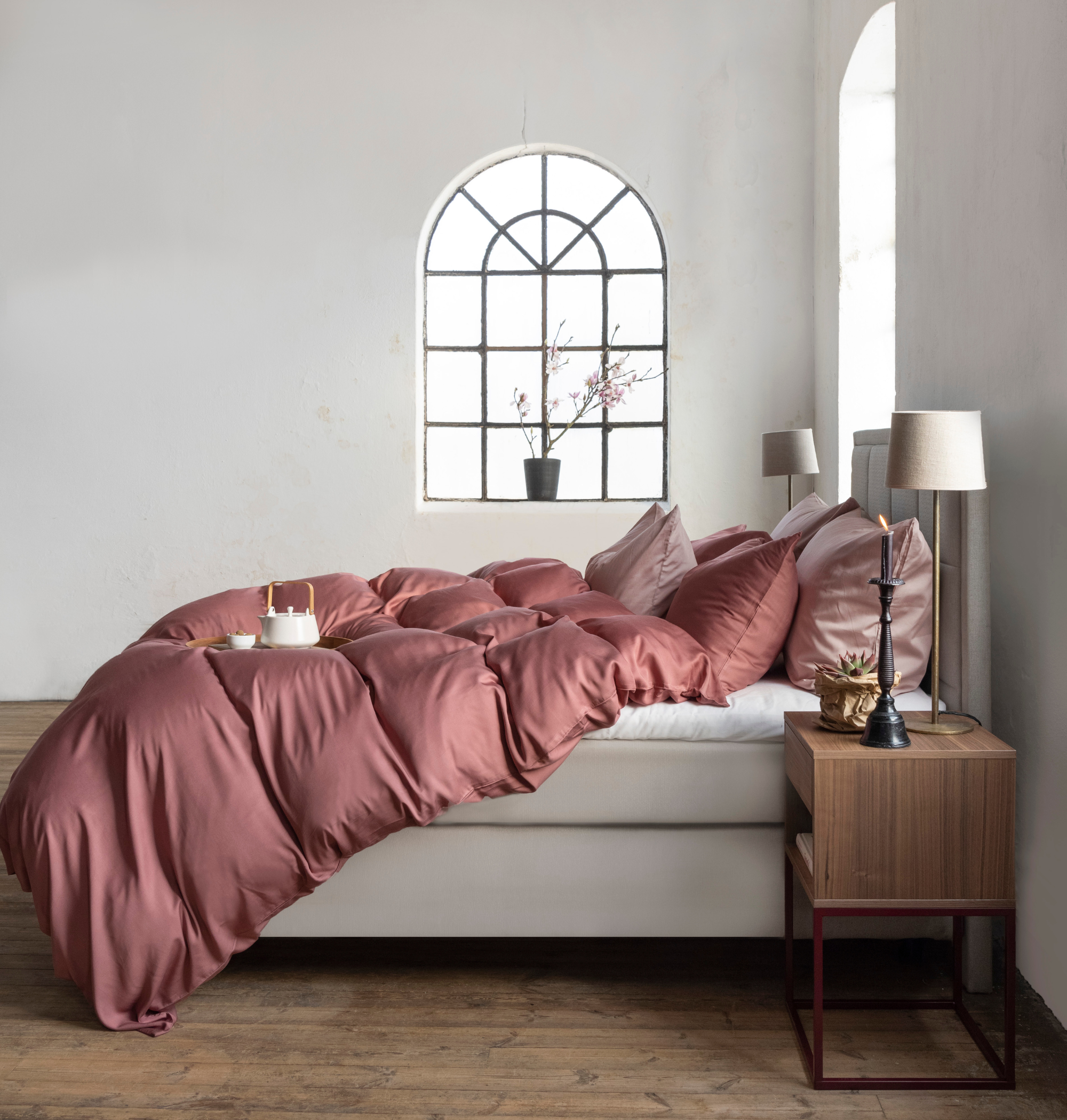 Påslakanset Bliss Aubergine