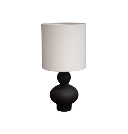 Lampa Clay Curve Vit Linne