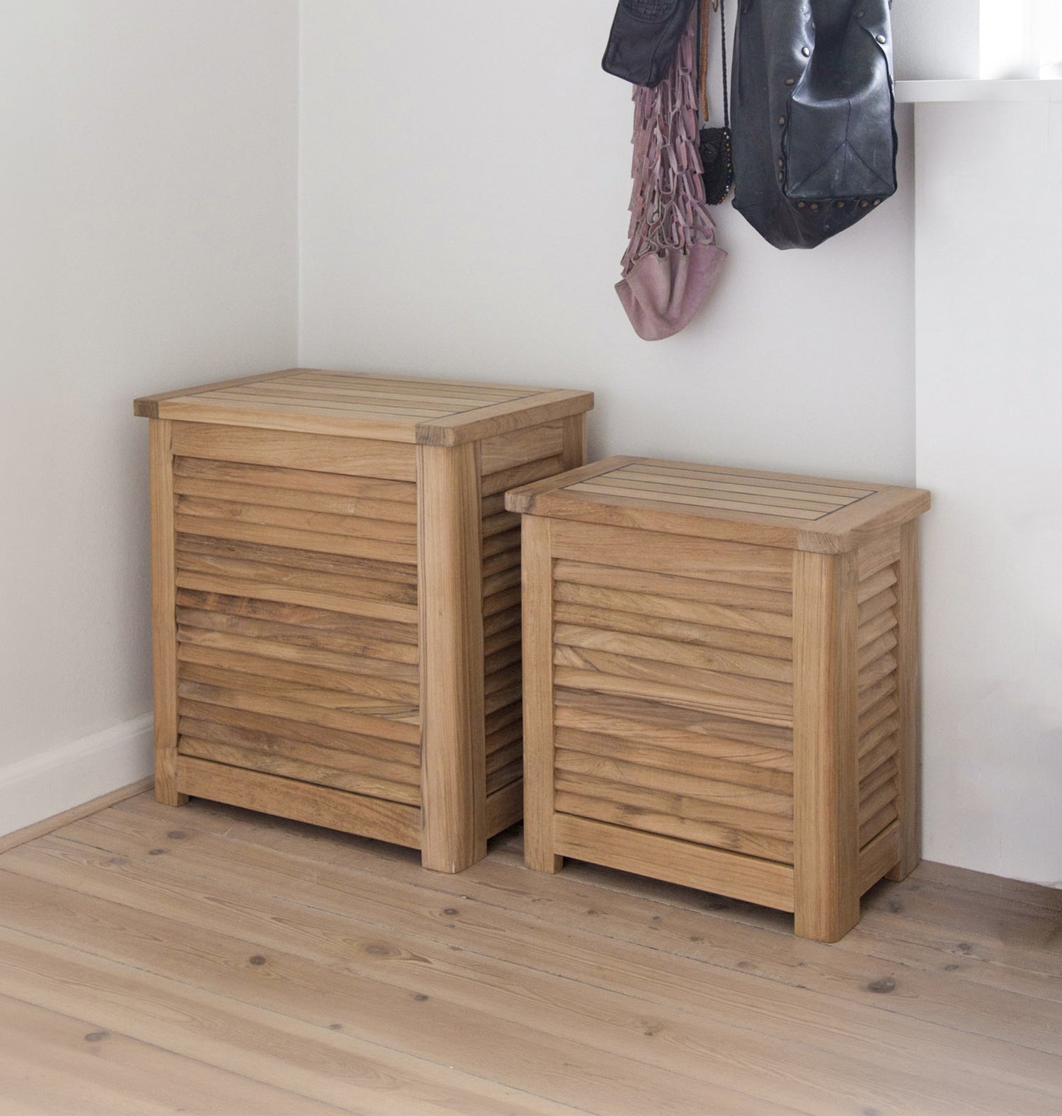 Tvättkorg Everyday Stor Teak