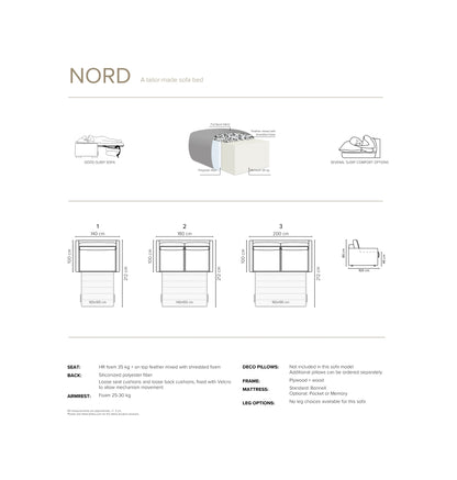 Bäddsoffa Nord