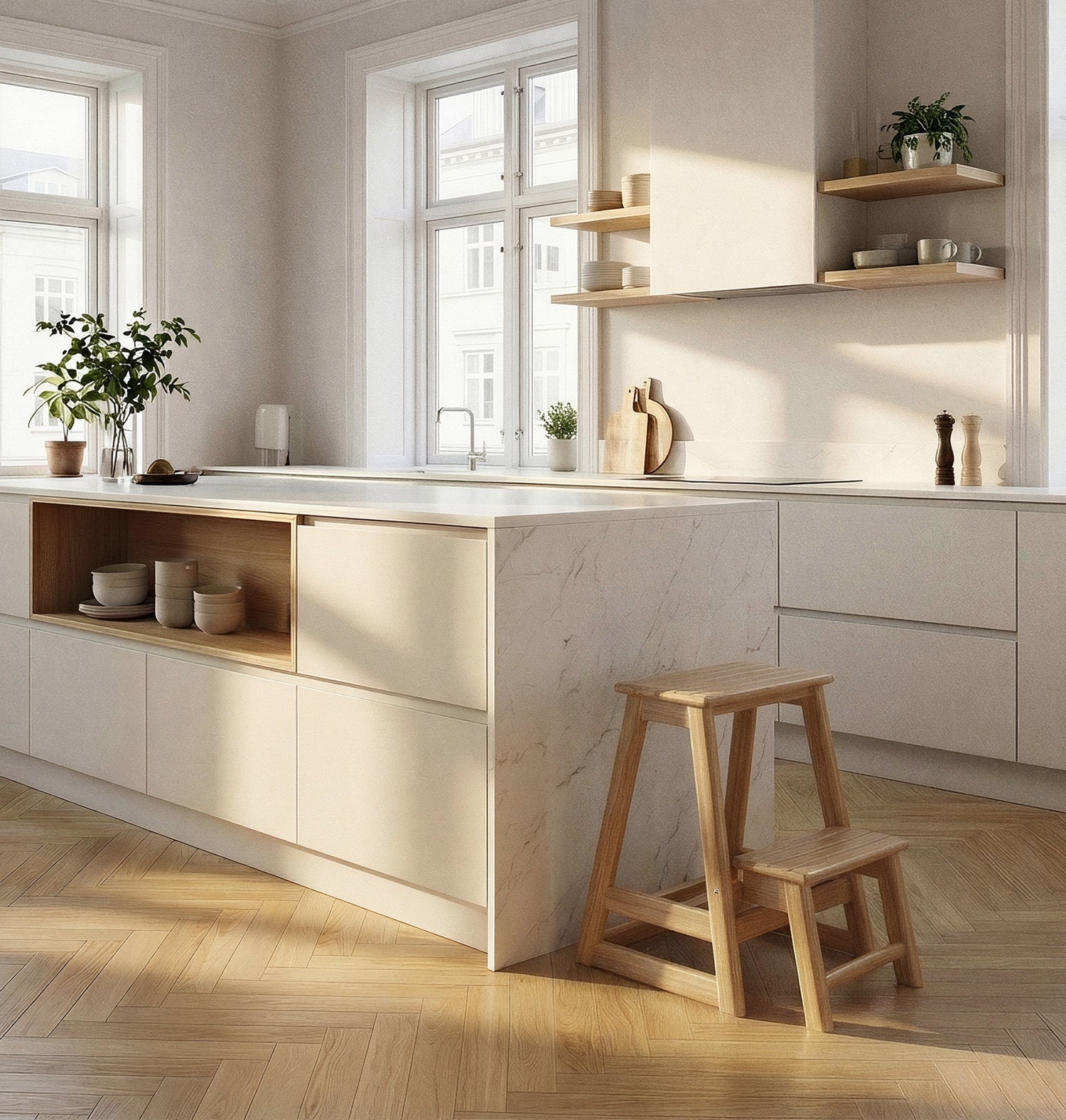 Trappstege Skala Teak