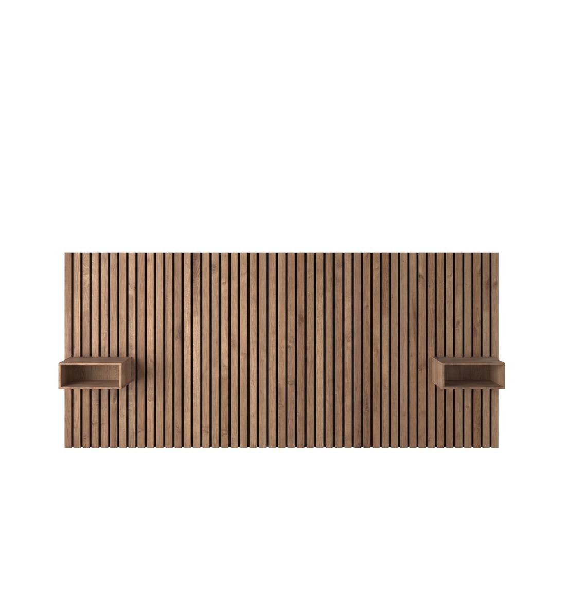 Huvudgavel Wood Ek med sängbord